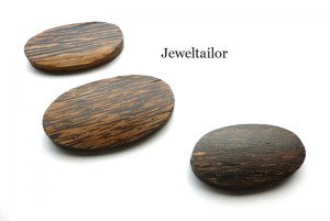 Palm Wood Focal Beads