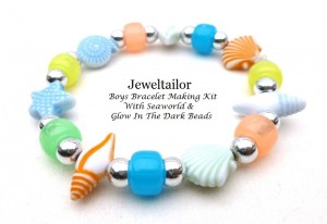 Jeweltailor Boys Bracelet kit With Glow In The Dark Beads