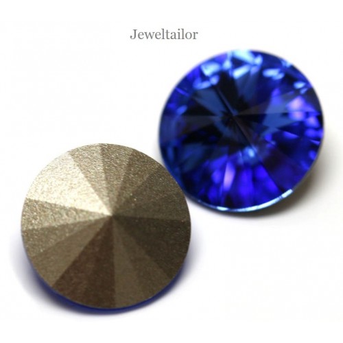 Swarovski Stones, Rivoli (1122), 12mm, Foiled or Solid Backing, 1 pair per  bag, Available in 23 Colours